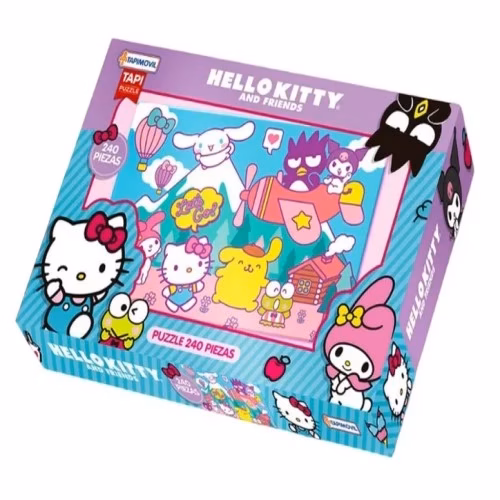 Rompecabezas Hello Kitty and Friends 240 piezas