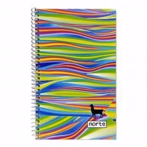 Libreta Indice Norte C/espiral Rayada N°545, 45h