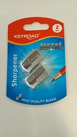 Sacapuntas Metal Blister x 2u KEYROAD