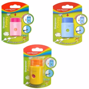 Sacapuntas KEYROAD Pumpy BLISTER x unidad