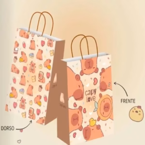 Bolsa de Regalo Capibara 22x10x30