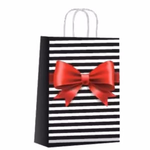Bolsa de Regalo Moño Rojo 18x8x20