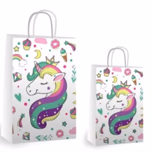 Bolsa de Regalo Unicornio 22x10x30