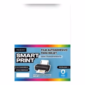 Papel Autoadhesivo Film A4 Semi Transparente x unidad