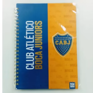 Cuaderno Big Life Boca Juniors 80hs, Rayado