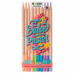 Mooving Lápices de Colores Dulce Pastel x 10 uds