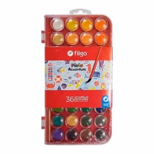 Acuarela Filgo Pinto Estuche x 36 colores