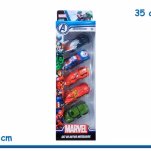 Autos Chicos Metalicos Marvel x4
