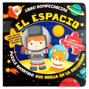 Cuento Infantil El Espacio con Rompecabezas 24 Piezas