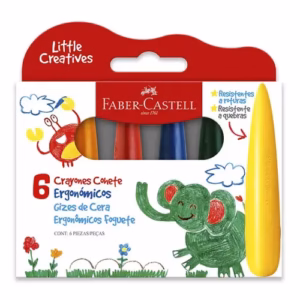 Crayones Faber Castell Iniciales (ergonómicos) x 6 uds