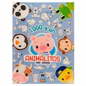 Libro para Pintar 1000 y Un Animalitos para Colorear