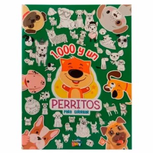 Libro para Pintar 1000 y Un Perritos para Colorear