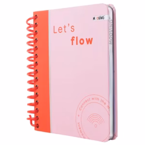 Cuaderno Mooving Premium Pocket Pastel Block Rayado 96h