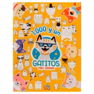 Libro para Pintar 1000 y Un Gatitos para Colorear