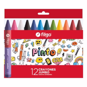 Crayones Jumbo Filgo Pinto 12u
