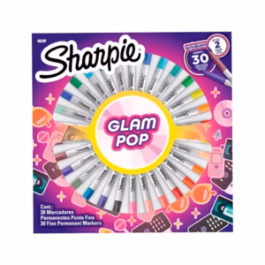 Ruleta Sharpie GLAM POP Ed. Limitada x 30 Marcadores