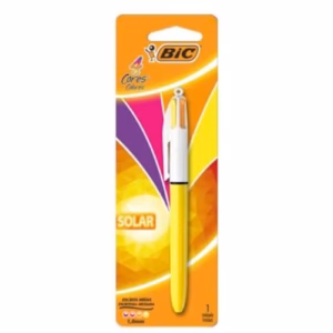 Lapicera Bic 4 Colores Solar