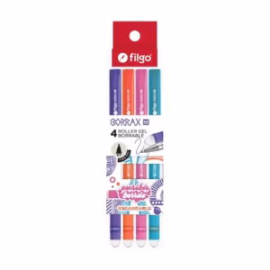 Lapiceras Borrables Filgo Borrax SE Roller Gel Colores x4u