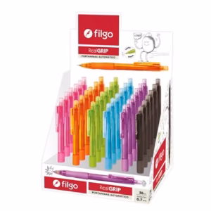 Lápiz Mecánico Portaminas Filgo Realgrip 0.7mm