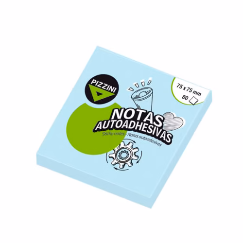 Taco de Notas Autoadhesivas Pizzini 75x75cm 80h