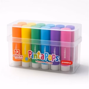 Témperas Sólidas Simball Pintapops 12u