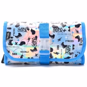 Cartuchera Plegable Skora Metalizada Gamer