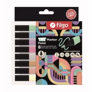 Marcadores Filgo TNT Marker Pastel 8u